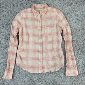 Ralph Lauren Pink Plaid Women's Top
